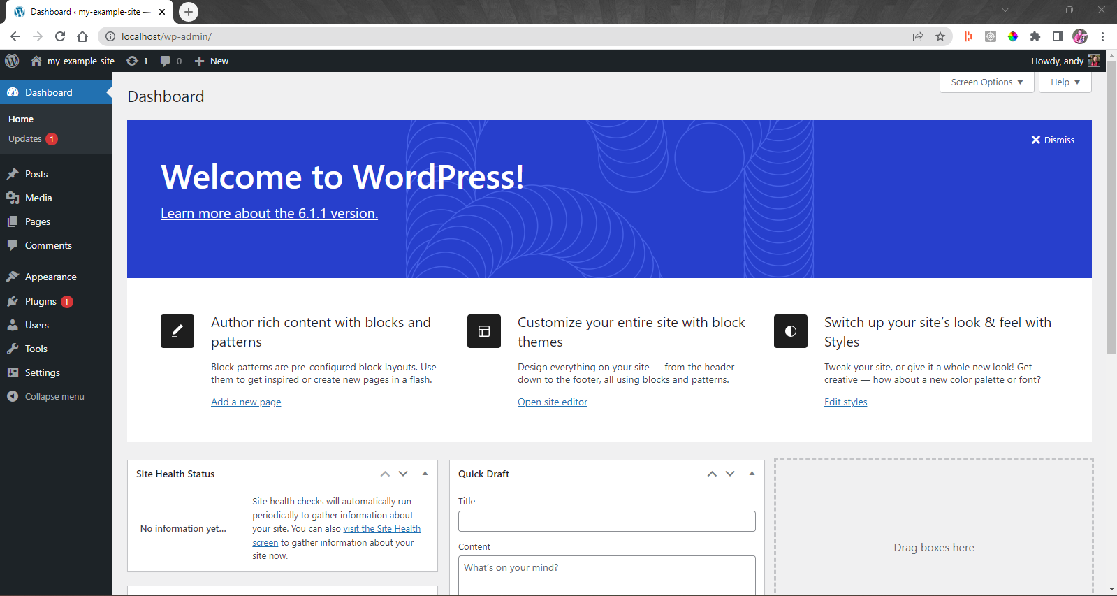 wordpress-setup-success